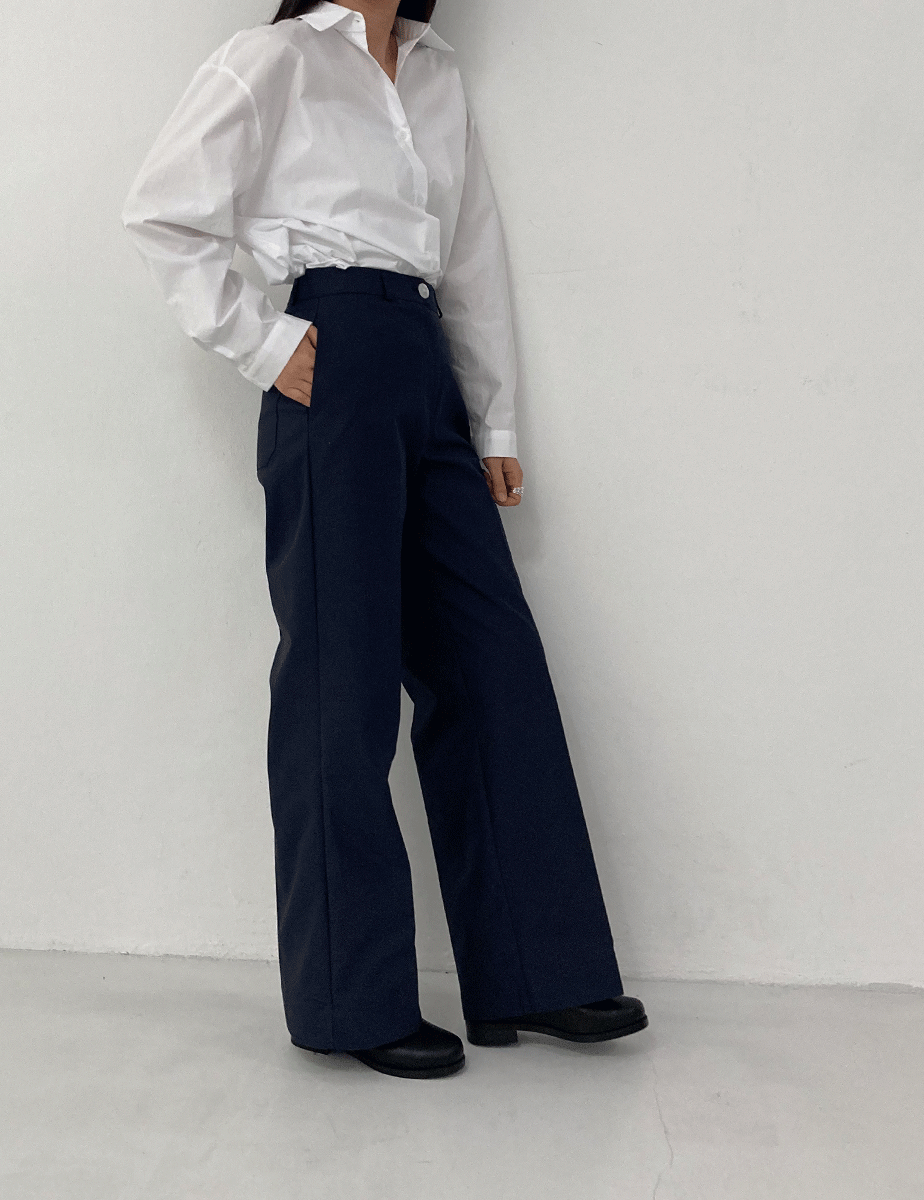 new moon cotton slacks [2color]